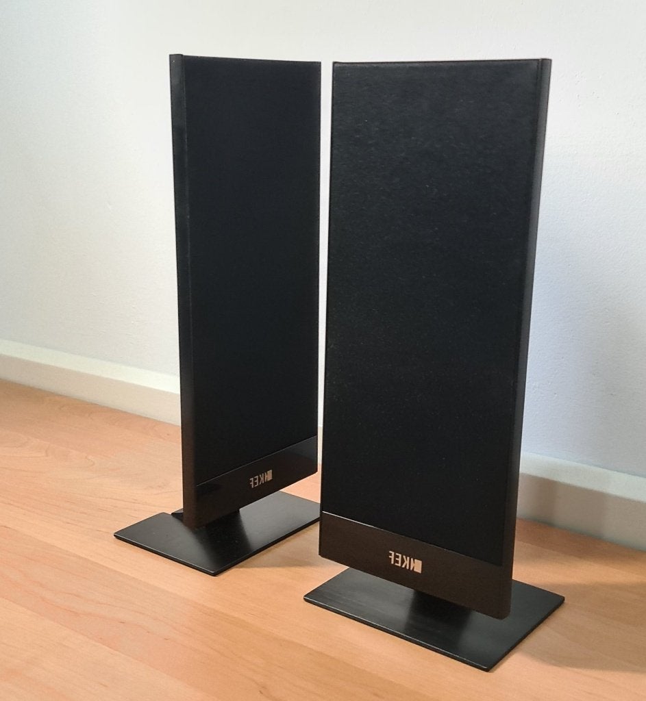 Haut-parleurs ultra fins KEF T101, Autres marques, Enlèvement ou Envoi, 60 à 120 watts, Comme neuf