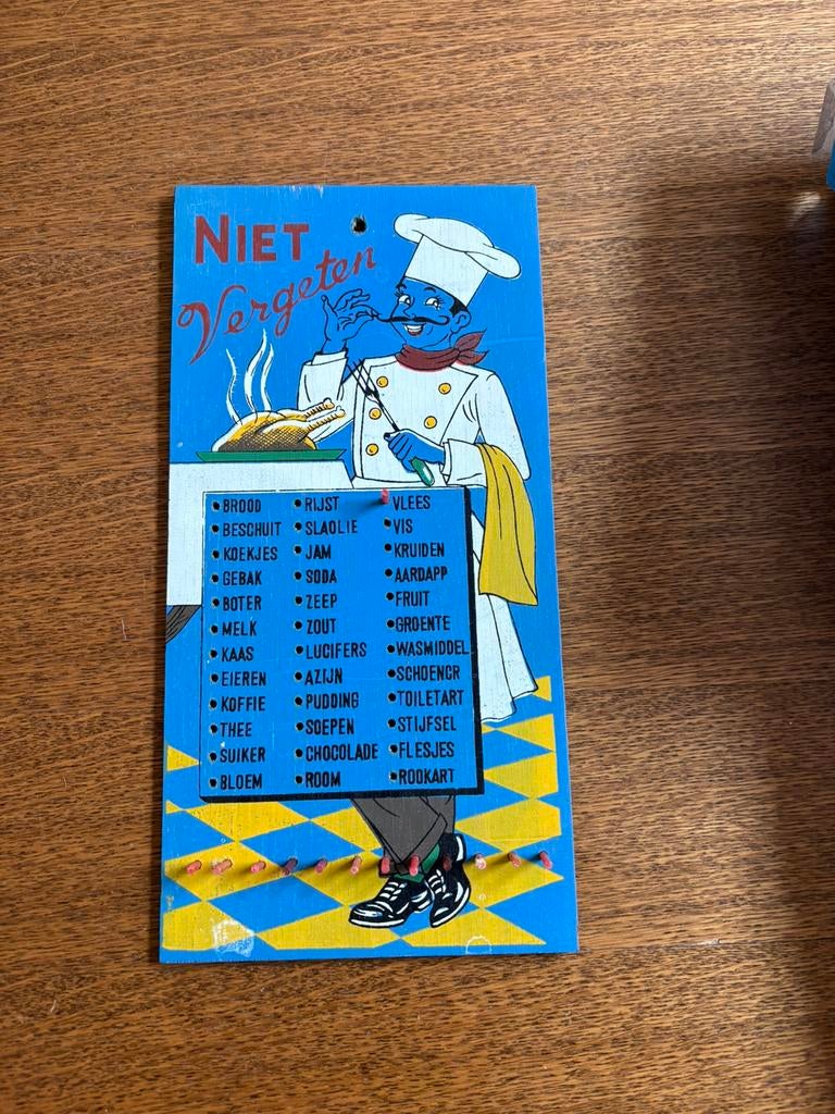 Vintage houte keukenhulp, Ophalen, Gebruikt, /, /