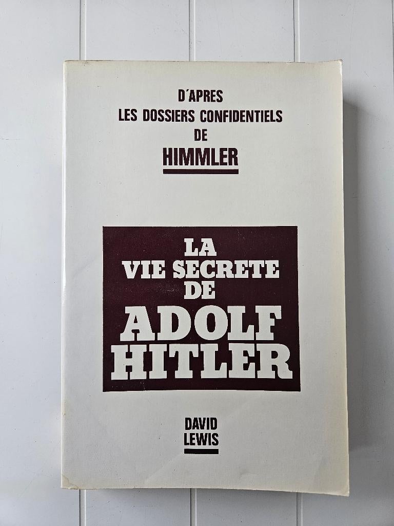 Het geheime leven van Adolf Hitler, Boeken, David Lewis, Ophalen of Verzenden, Tweede Wereldoorlog, Gelezen