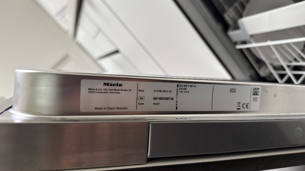 Miele integreerbare vaatwas 45cm G 5790 SCVi SL, Encastré, Comme neuf, Enlèvement, 45 à 60 cm