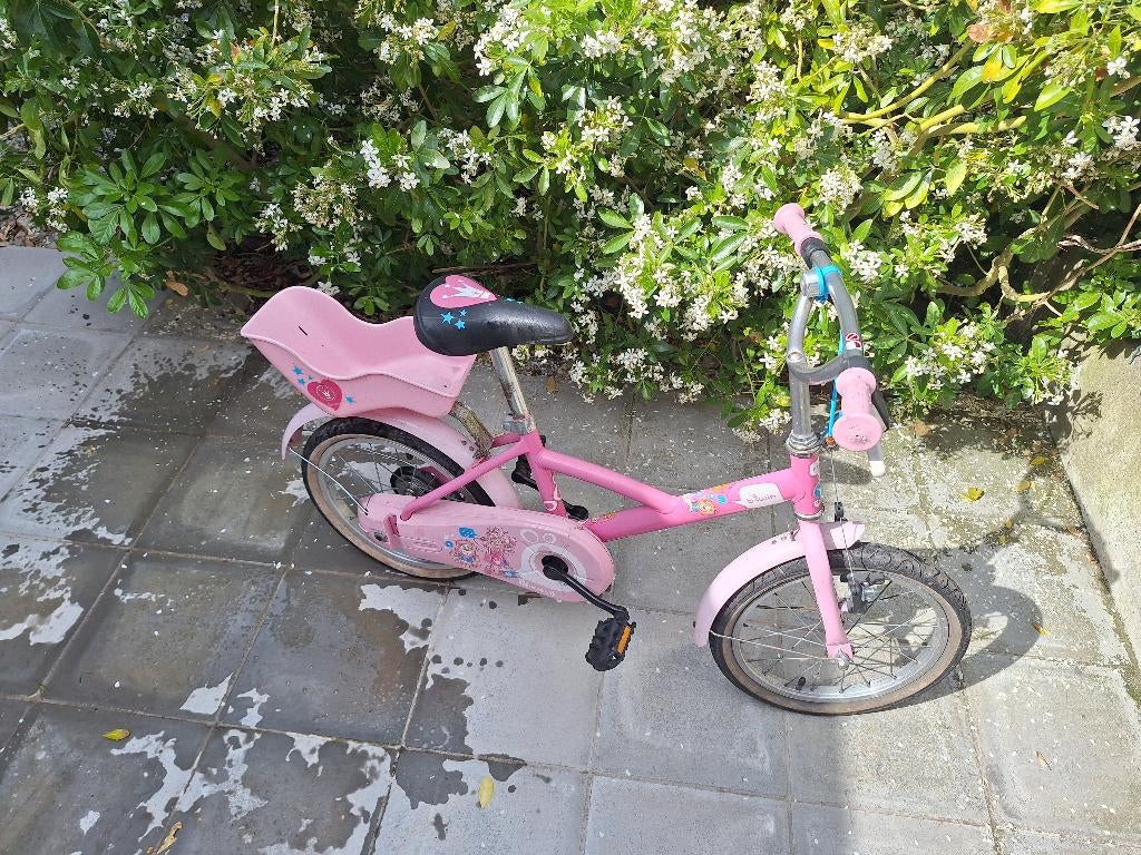 Meisjesfiets, Ophalen, Gebruikt