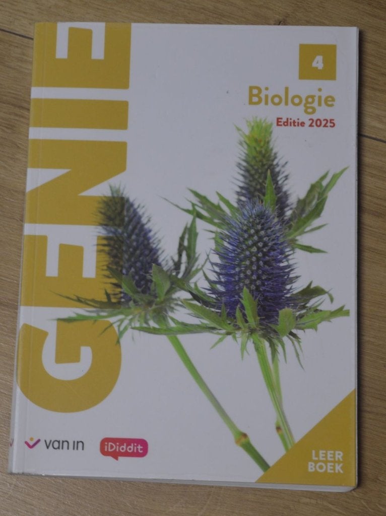 Genie Biologie 4 , editie 2025, Ophalen, ASO, Biologie, Nieuw