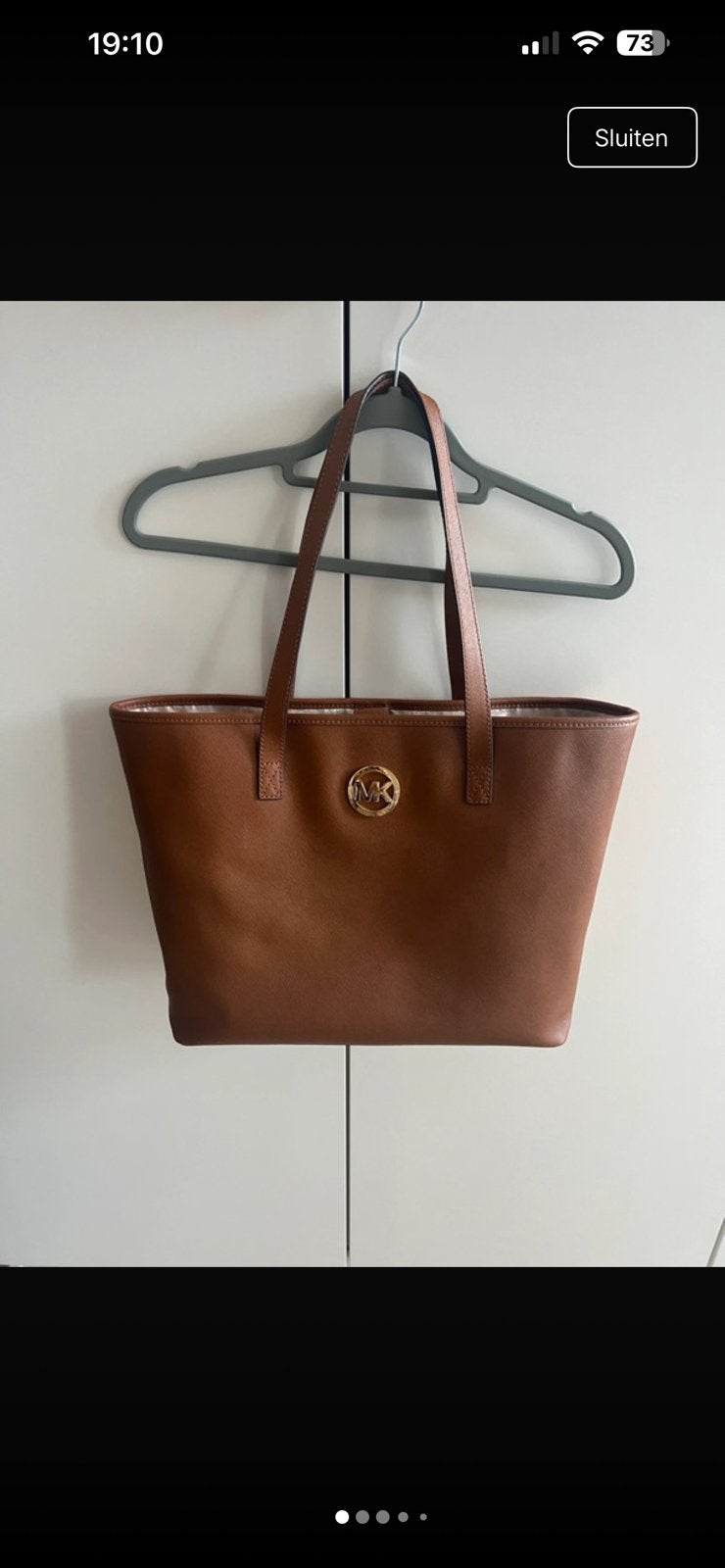 Sac à main Michael Kors marron, Enlèvement ou Envoi, Comme neuf, Brun, Shopper