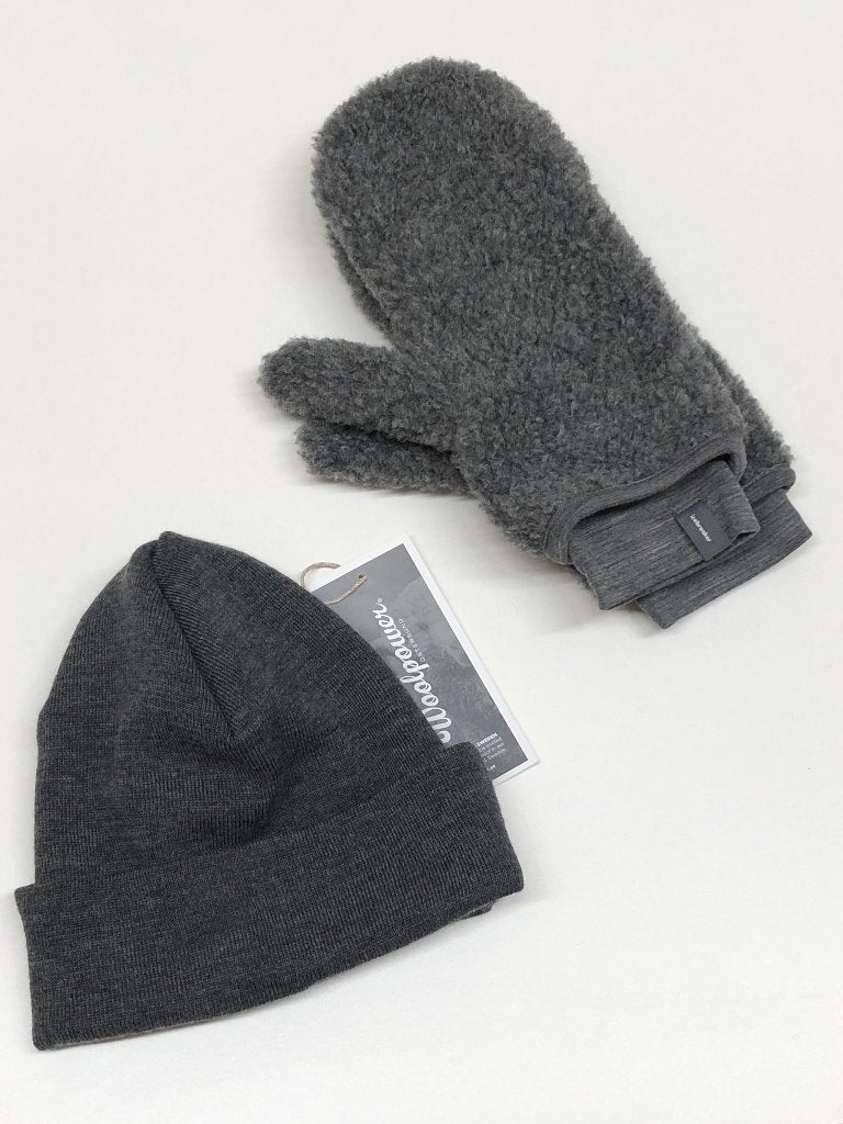 Set Icebreaker merino wanten en Woolpower merino muts, Ophalen, Zo goed als nieuw, Maat 56/58 (XL), Handschoenen