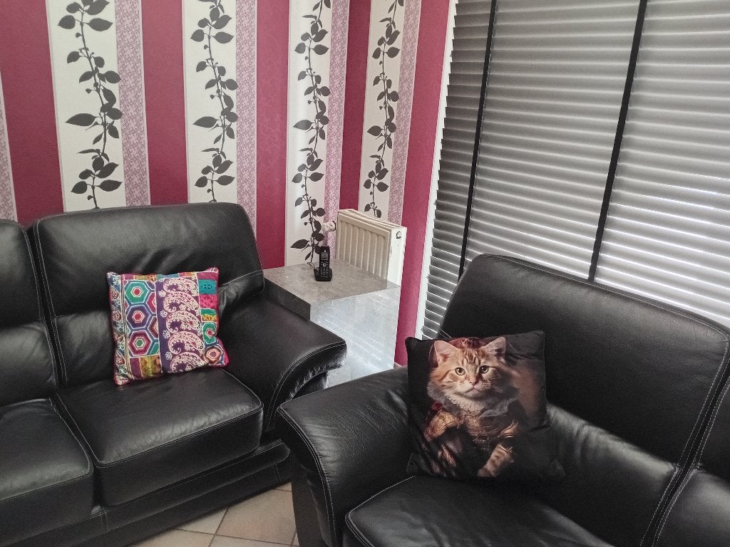 Divans cuir noir, Maison & Meubles, Comme neuf, Enlèvement, Cuir, Trois personnes