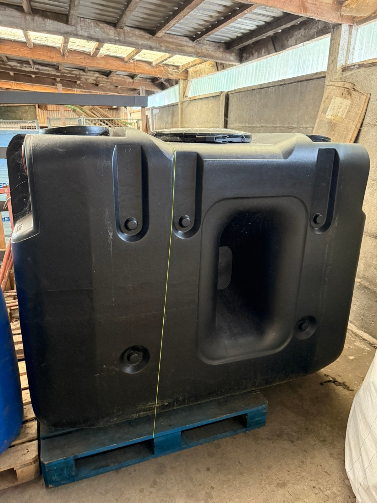 Waterput 1500l, Ophalen