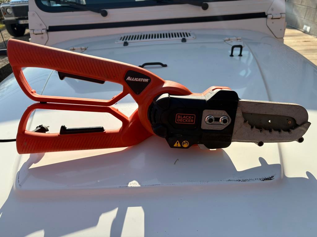 Black+Decker Alligator elektrische takkenzaag., Ophalen, Gebruikt