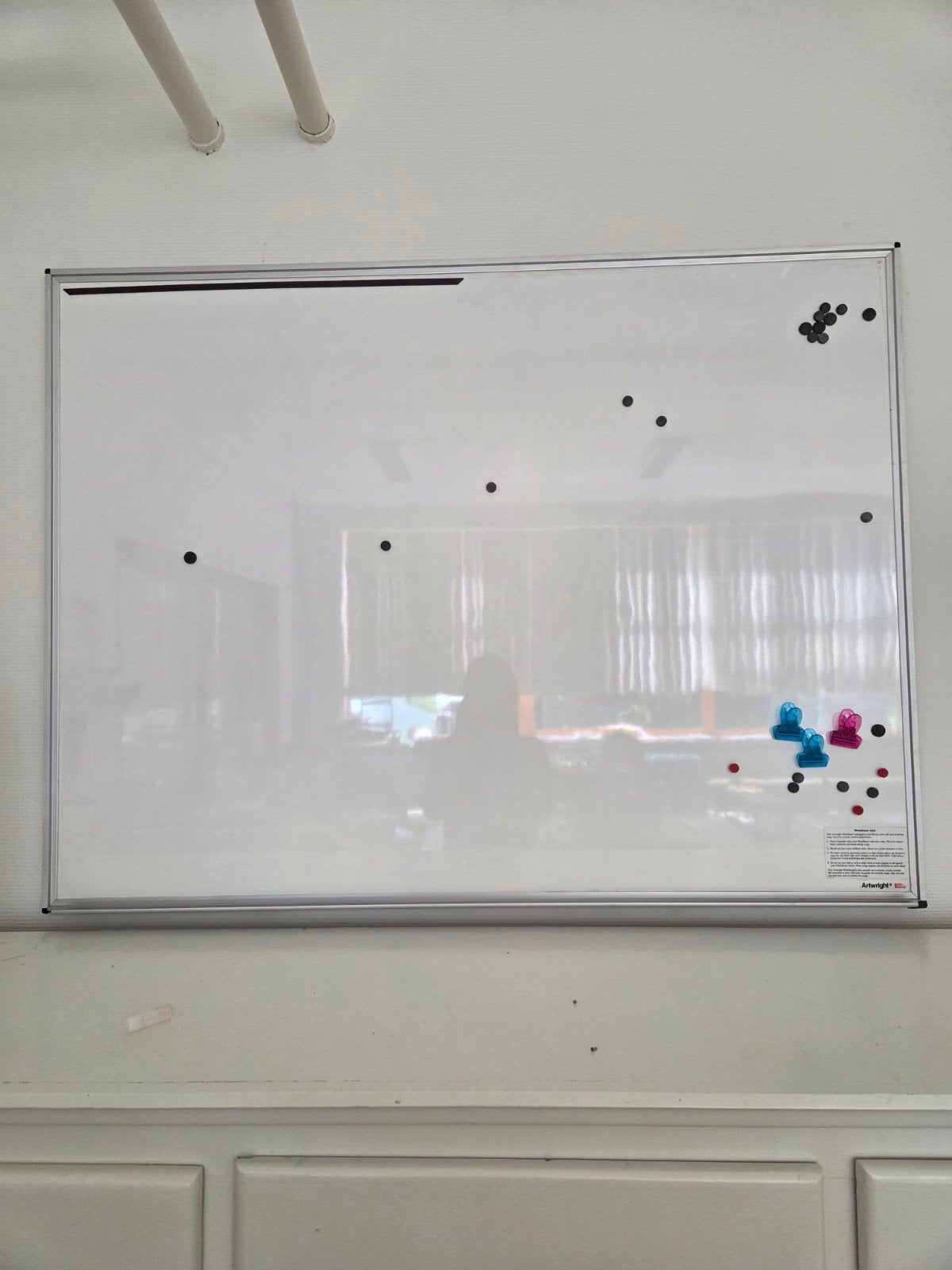 Tableau blanc/tableau magnétique, Enlèvement, Comme neuf