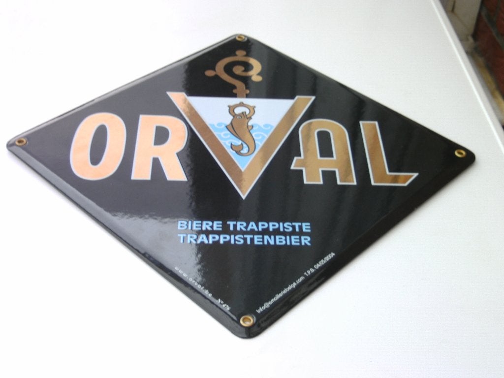 plaque en émail Orval 2004, Collections, Enlèvement ou Envoi, Comme neuf