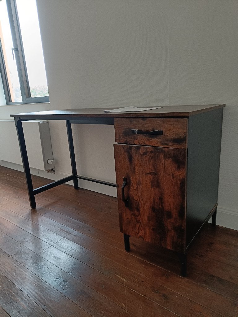 Bureaumeubel "VASAGLE" : 50€, Huis en Inrichting, Ophalen, Demontabel, Gebruikt, Hout