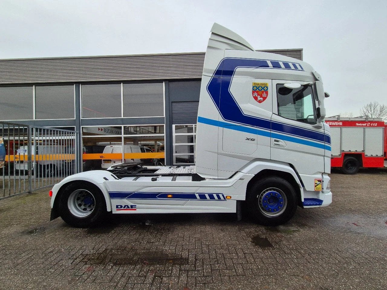 DAF XG 530/ (1) 2022/ Retarder/ LED/ Park Airco/ Navi/ Full, Auto's, Automaat, Achterwielaandrijving, Wit, Bedrijf