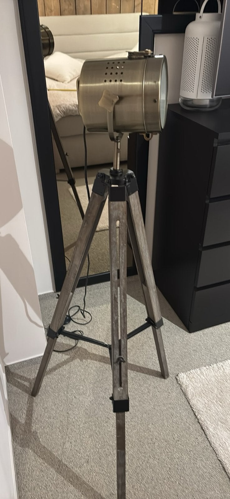 Retro staanlamp, Huis en Inrichting, Ophalen, Zo goed als nieuw