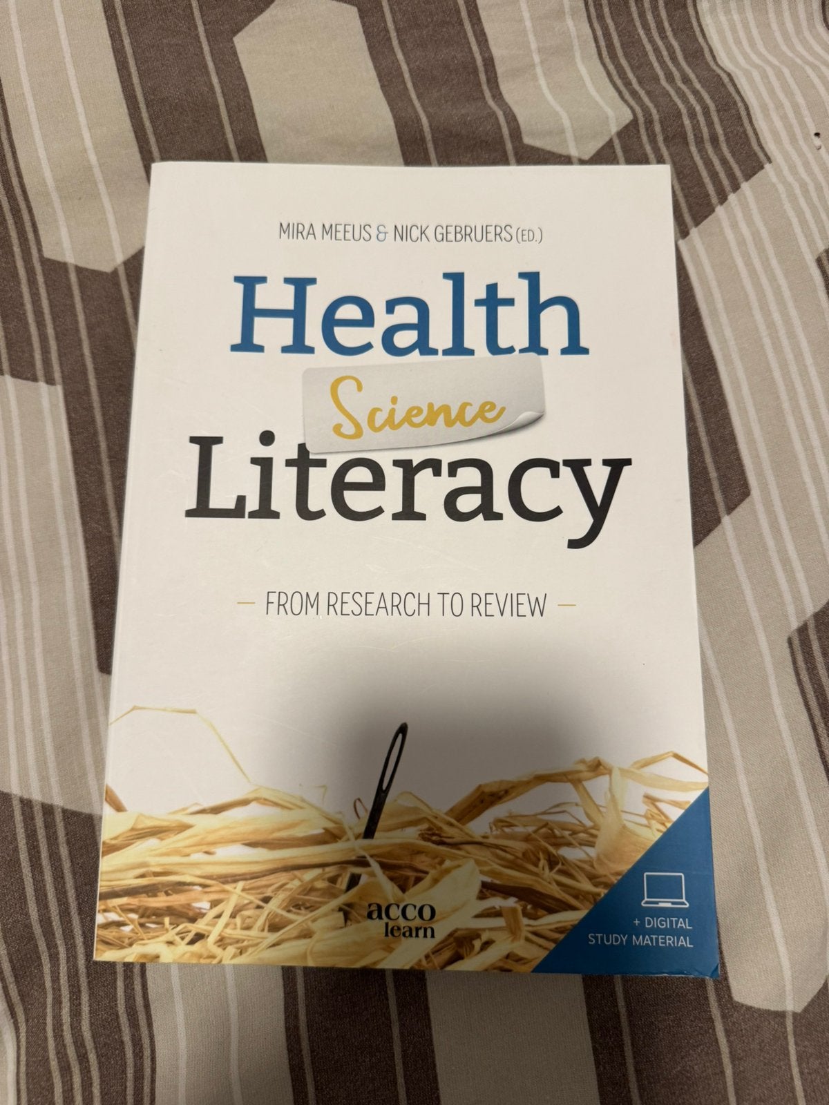 Mira Meeus - Health Science Literacy, Livres, Enlèvement ou Envoi, Mira Meeus; Nick Gebruers