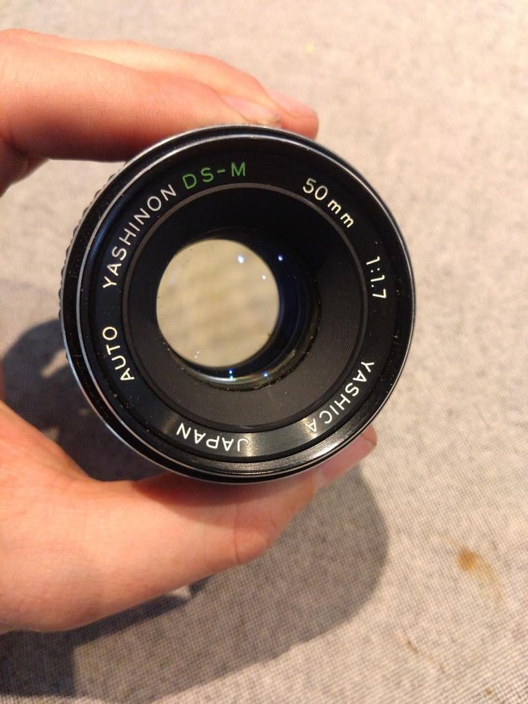 Yashica DS-M 50mm 1:1.7, Ophalen, Gebruikt