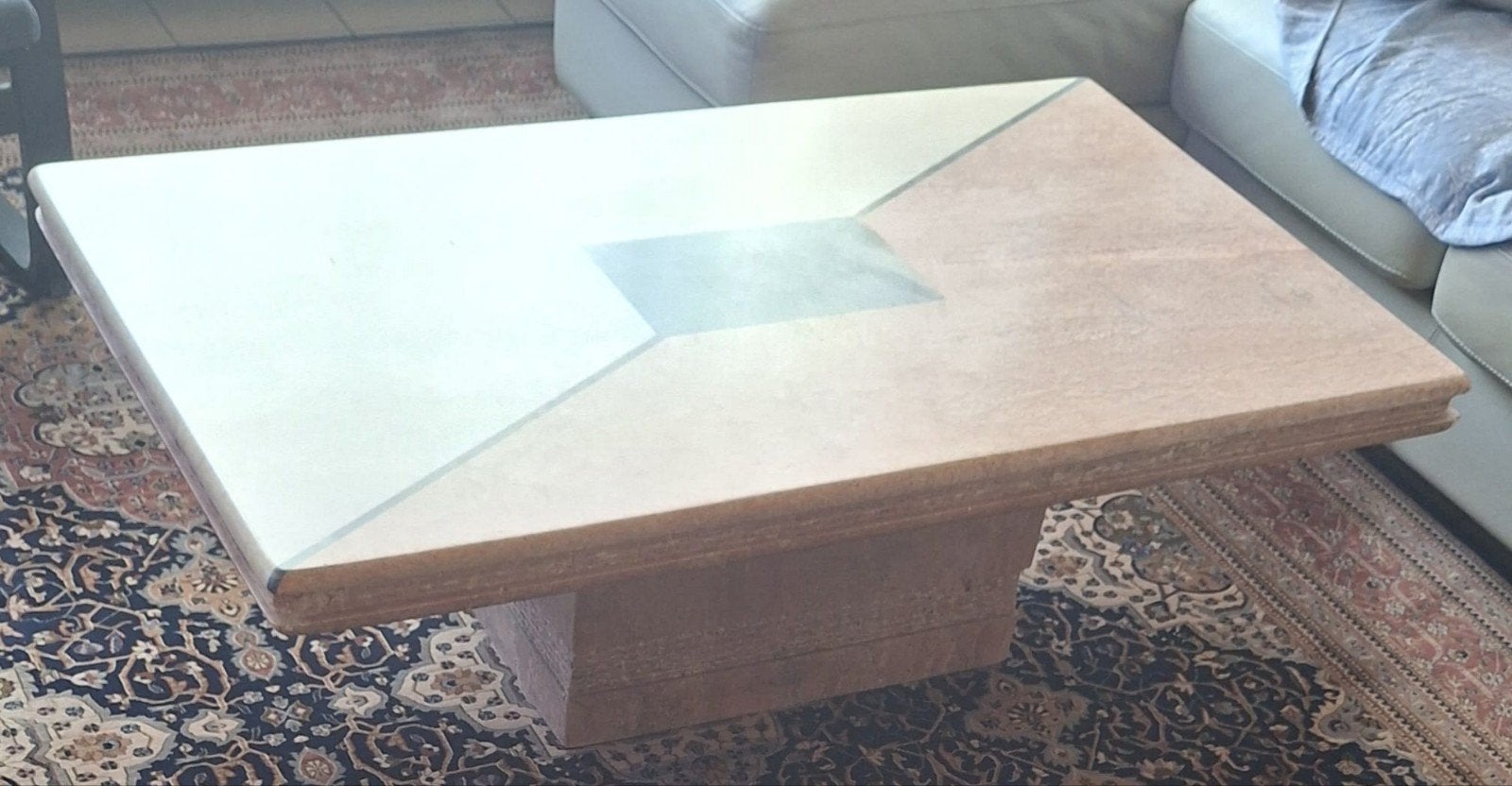 natuursteen tafel, Huis en Inrichting, Ophalen