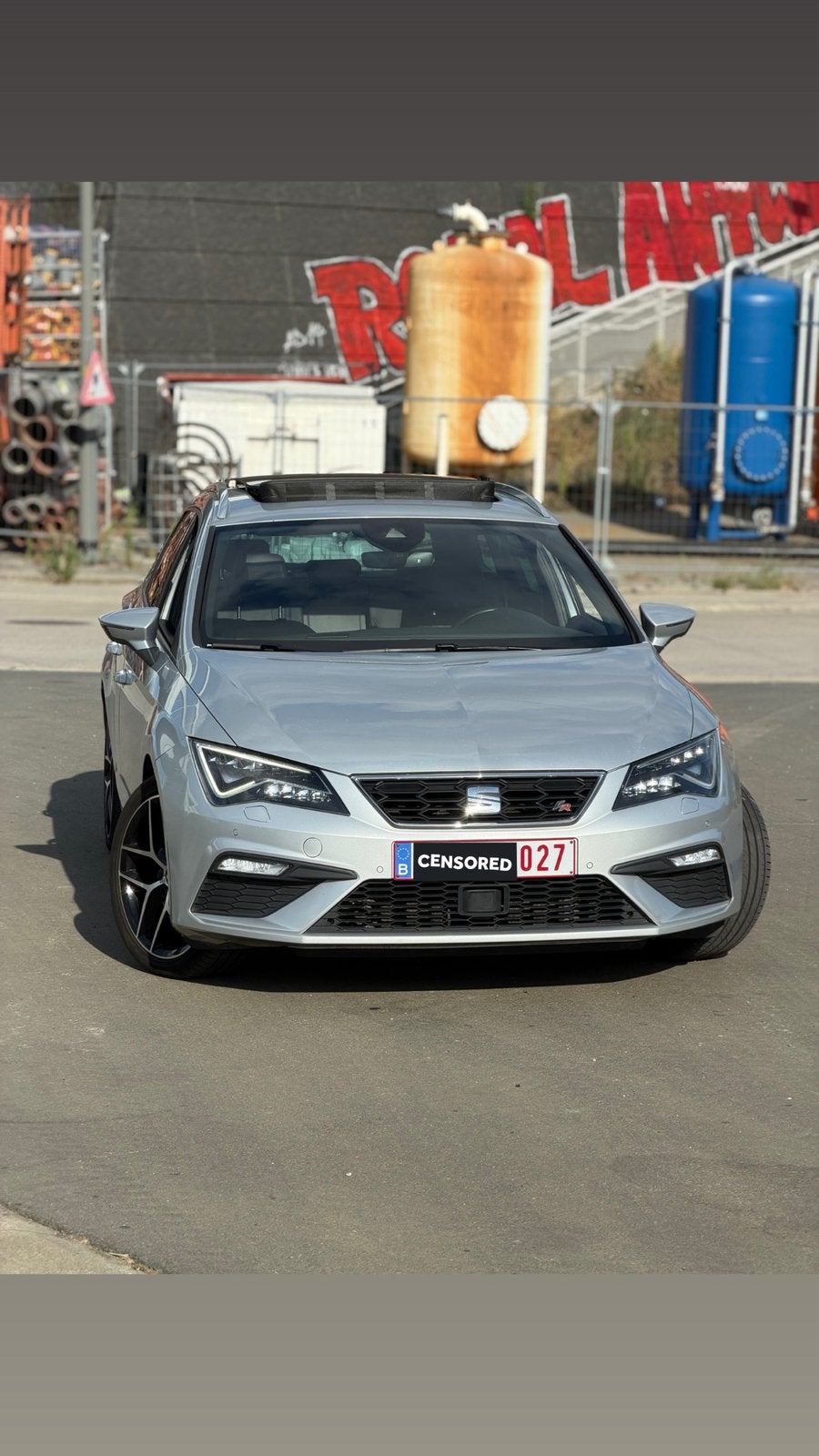 🏁 Seat Leon FR 2.0 TDi - Full option 🏁, Autos, Cuir, Argent ou Gris, Achat, Leon