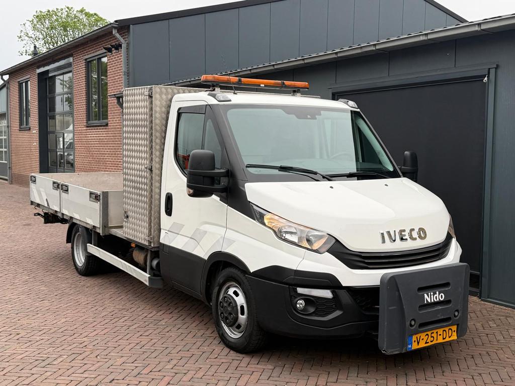 Iveco Daily 40C18 3.0 Hi Matic Openlaadbak 3.7m Amco Veba Kr, Autos, Camionnettes & Utilitaires, ABS, Airbags, Air conditionné