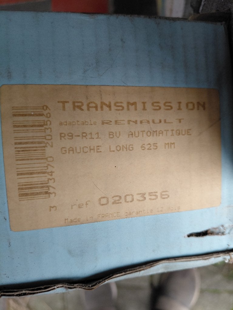 Arbre automatique gauche Renault R9 R11, Enlèvement, Neuf, Pièces Oldtimer ou Ancêtre