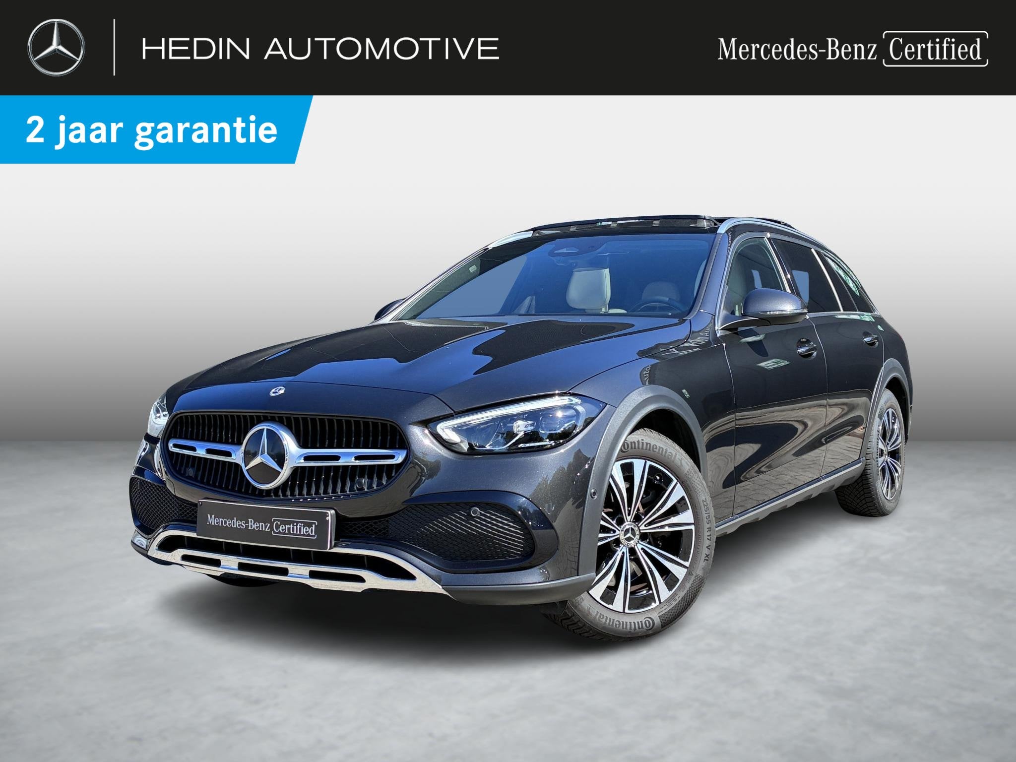 Mercedes-Benz C-Klasse 220 D Break 4MATIC All-Terrain | Pano, Argent ou Gris, 1800 kg, Beige, Entreprise