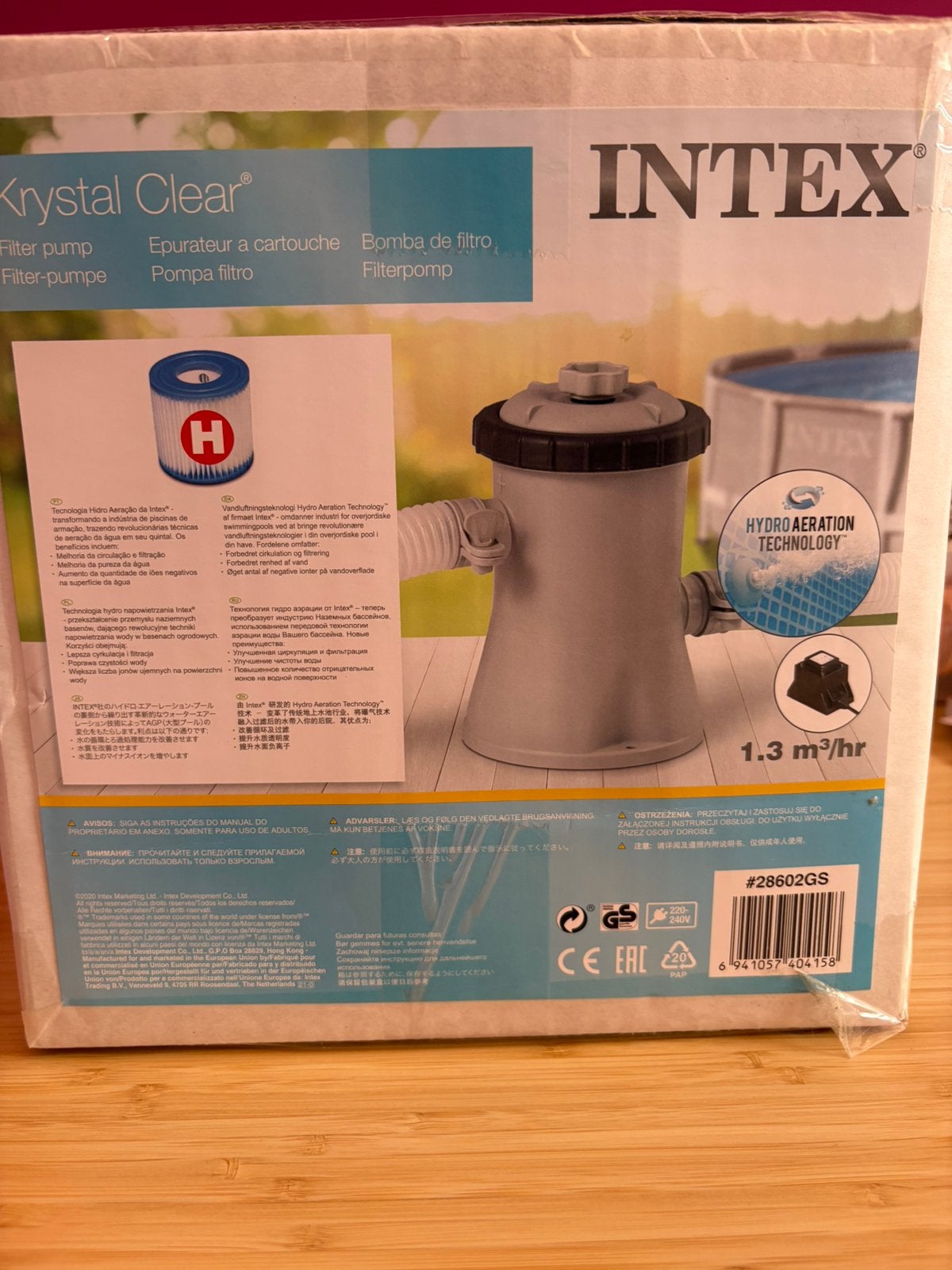 Intex filterpomp, Ophalen, Nieuw