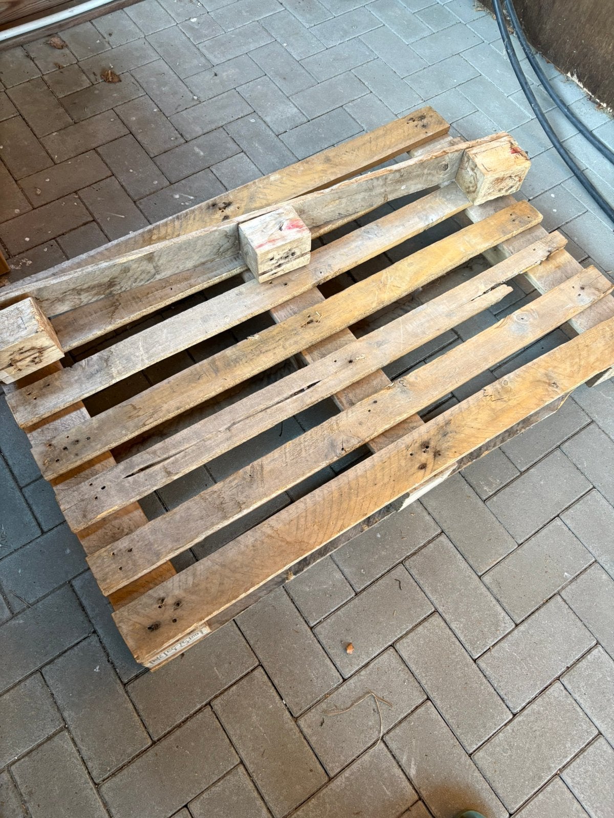 Pallet gratis af te halen, Ophalen, Zo goed als nieuw, Pallet