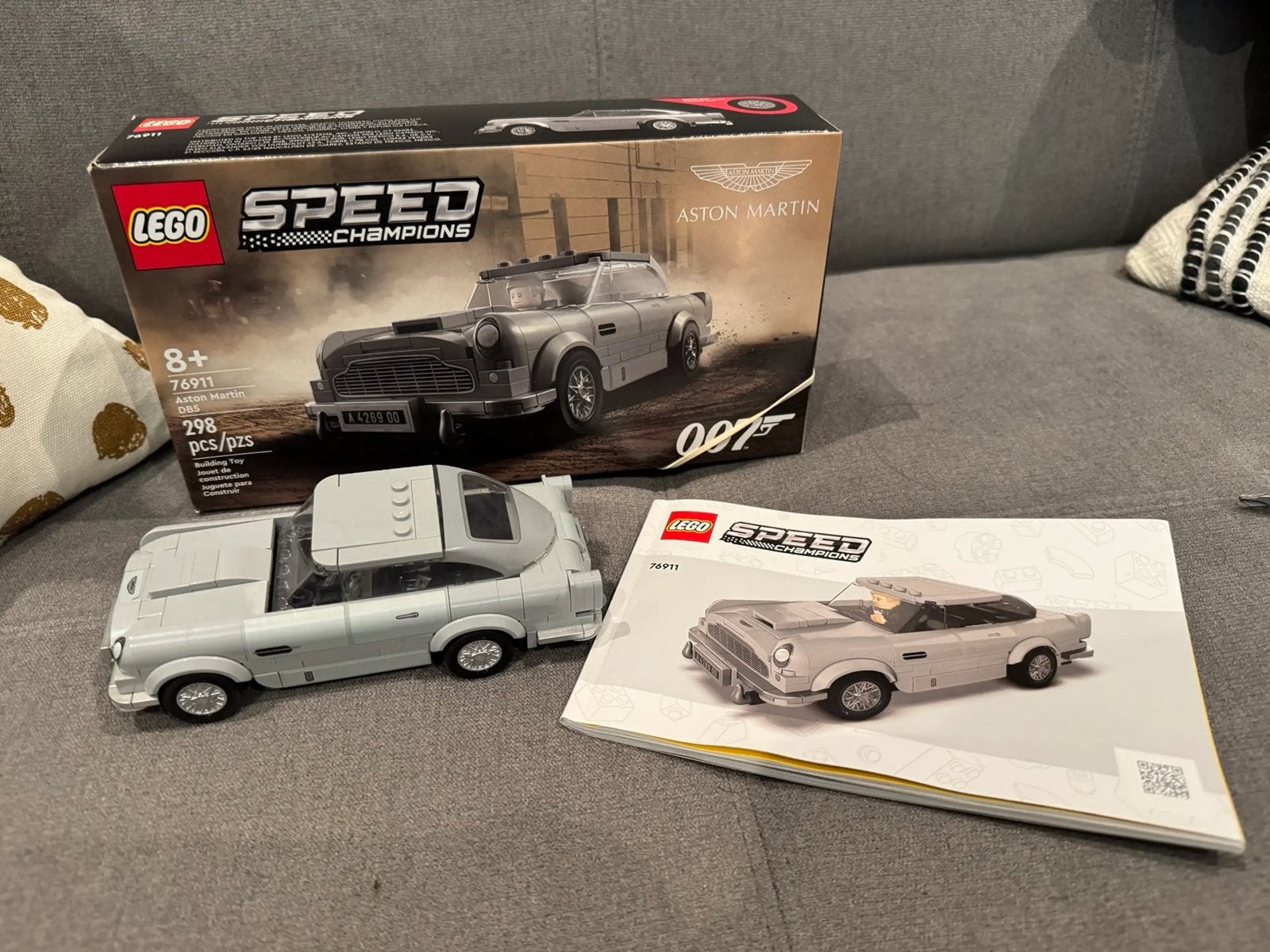 Lego 76911 speed champions james bond Compleet, Lego, Zo goed als nieuw, Compleet, Speed Champions