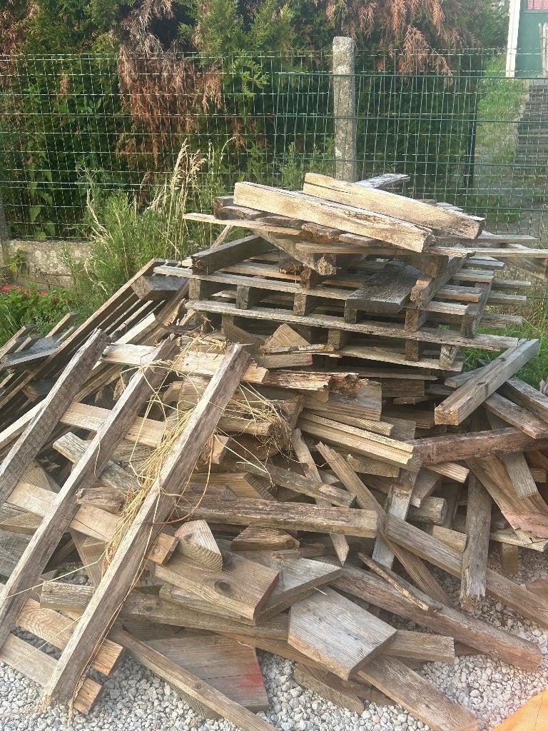 Brandhout, Tuin en Terras, Brandhout, Minder dan 3 m³, Ophalen, Overige houtsoorten, Blokken