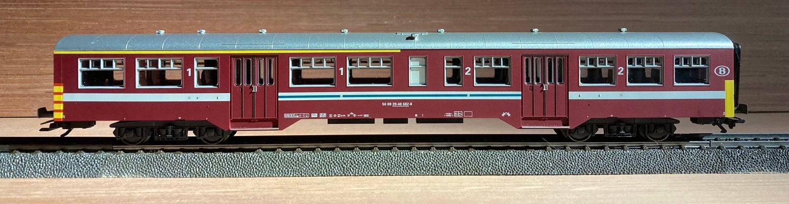 Marklin 43542-01 voiture M2 A5B5 SNCB NMBS, Hobby & Loisirs créatifs, Enlèvement ou Envoi, Comme neuf