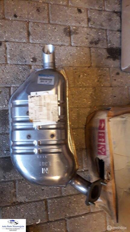 Uitlaat achterdemper Mazda 6 Sport ('03-'06), Autos : Pièces & Accessoires, Systèmes d'échappement, Mazda, Neuf, Enlèvement ou Envoi