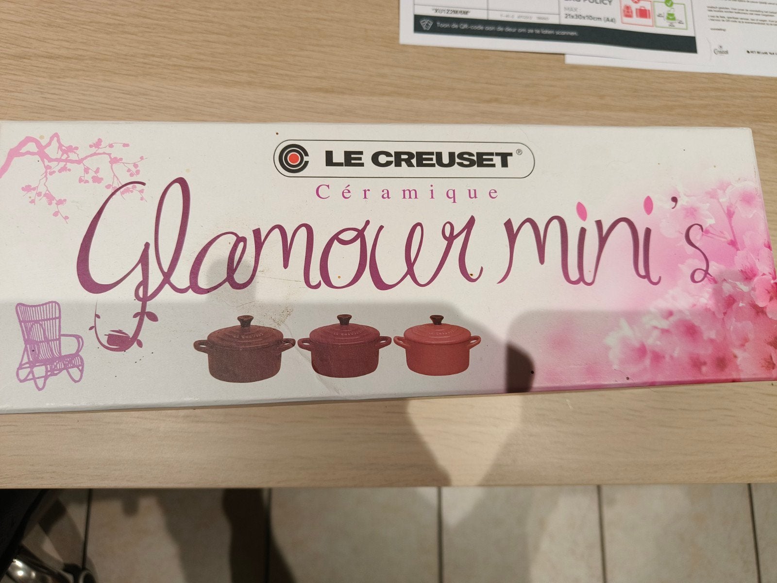 le Creuset mini potjes nieuw, Ophalen, Le Creuset