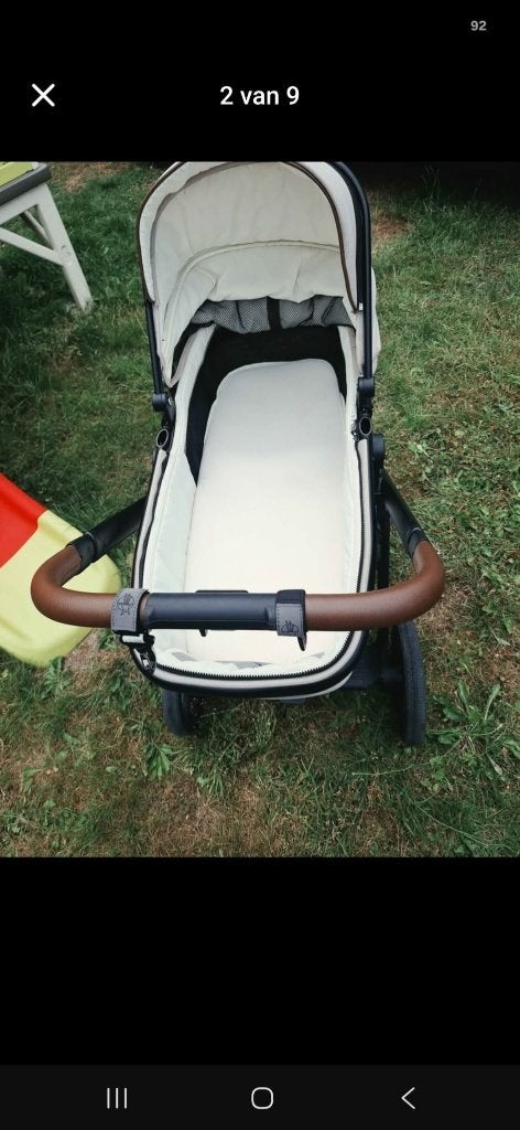 Kinderwagen + volledig set maxi cosi Isofix  Top Staat, Autres marques, Poussette combi, Enlèvement, Utilisé