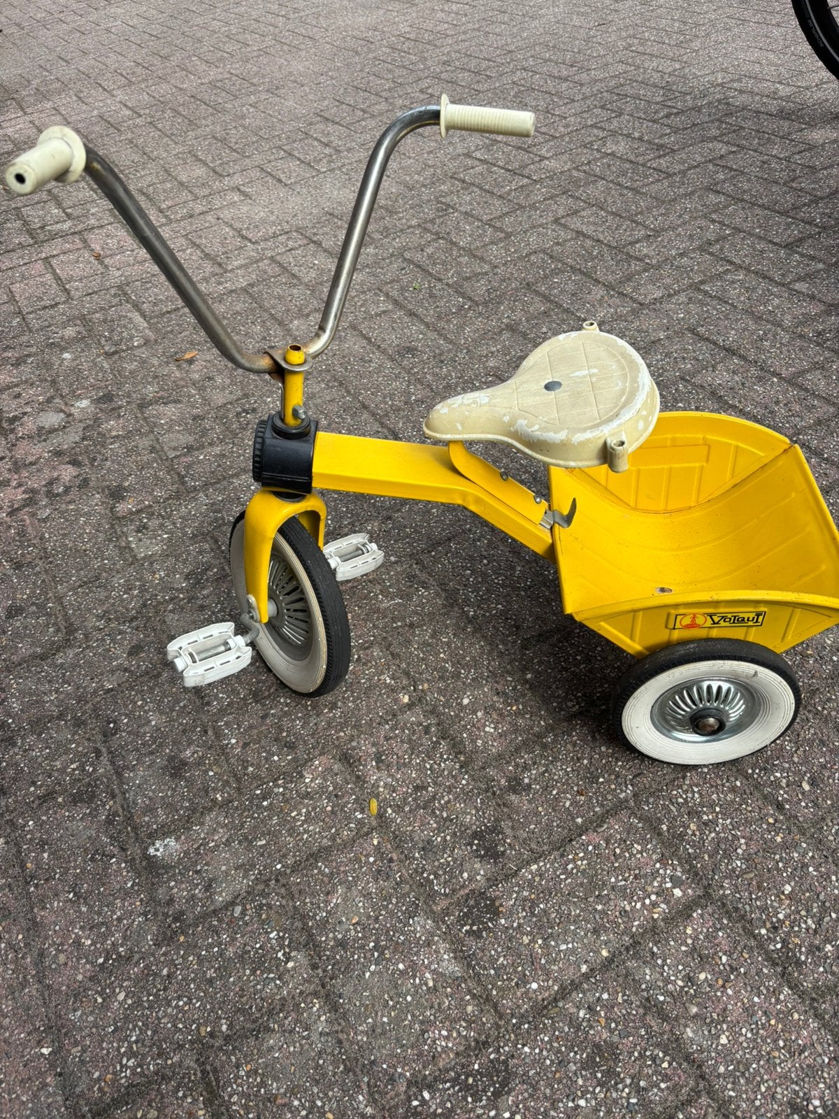 Vintage trap driewieler, Fietsen en Brommers, Ophalen, Gebruikt
