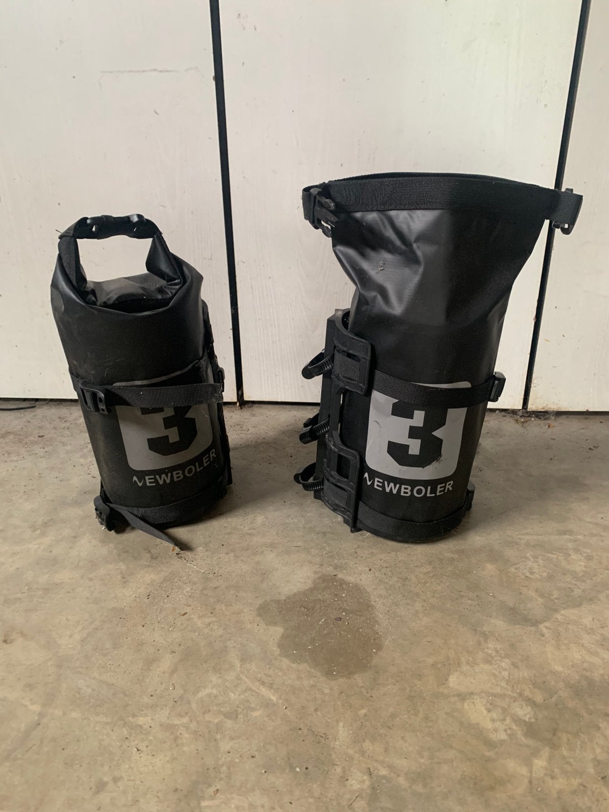 Sacoches de vélo pour fourche avant de 3 litres, Enlèvement