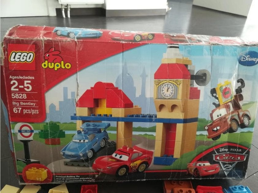 Lego Duplo Cars 2 Big Bentley/ 5828, Ophalen, Complete set, Duplo