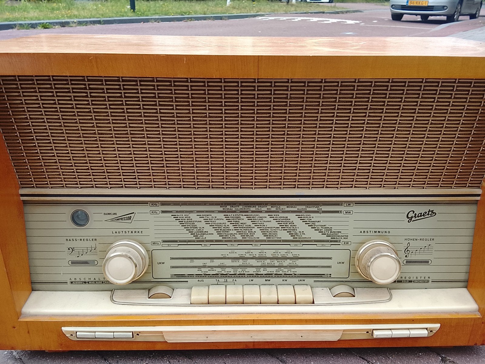 Graetz antieke radio werkend goede staat, Enlèvement, Radio