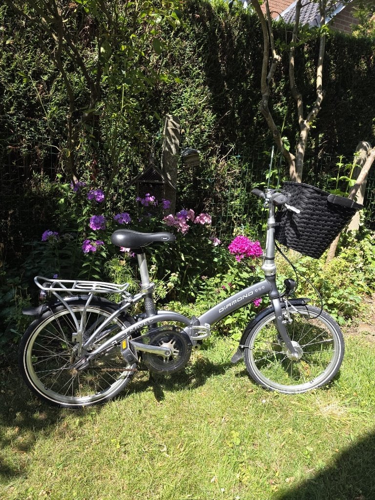 Vélo pliable Diamond Dahon Travel, Vélos & Vélomoteurs, Vitesses, 18 à 20 pouces, Comme neuf, Enlèvement