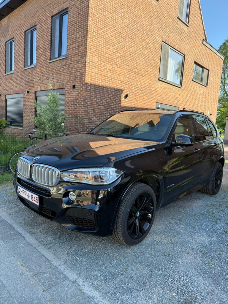 Bmw X5 benzin hybride 2.0, 4 cilinders, Zwart, 5 zetels, Te koop