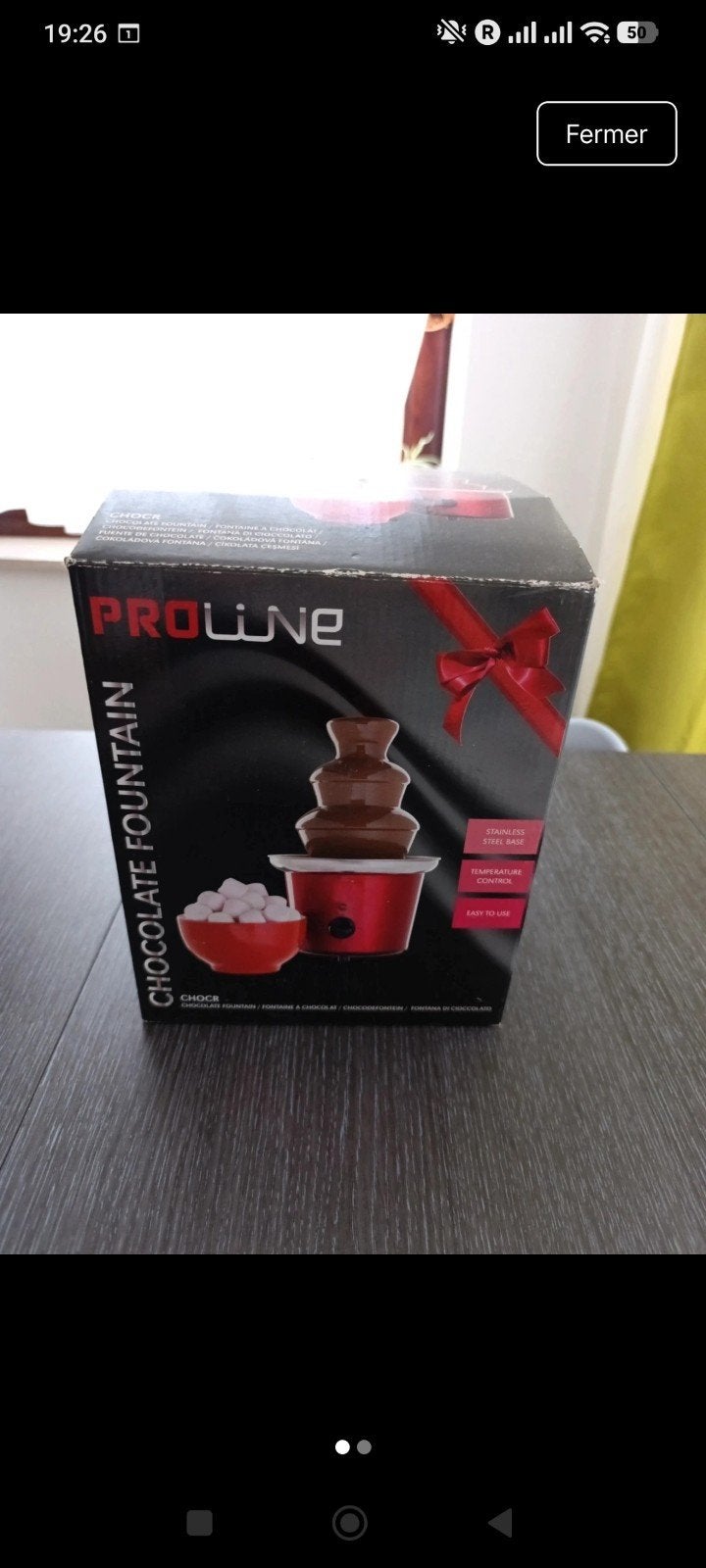 Fontaine à chocolat, Electroménager, Appareils à gourmet, Enlèvement ou Envoi, Neuf