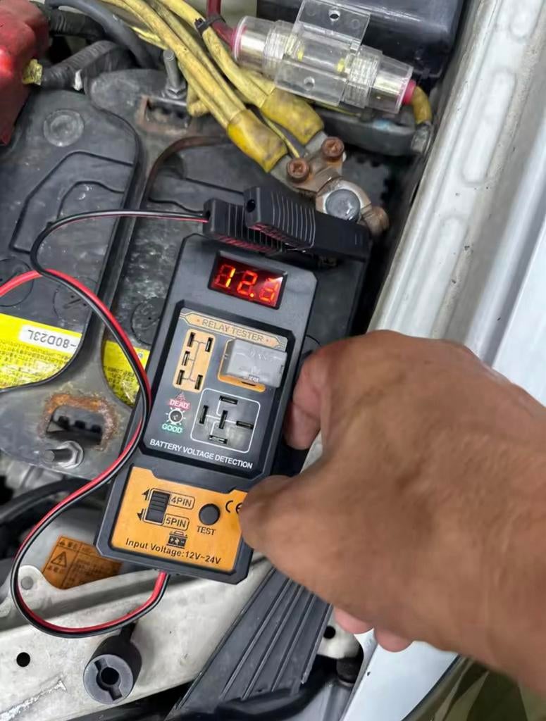 NIEUW: RelaisTester Diagnose 12V/24V, Ophalen, Nieuw