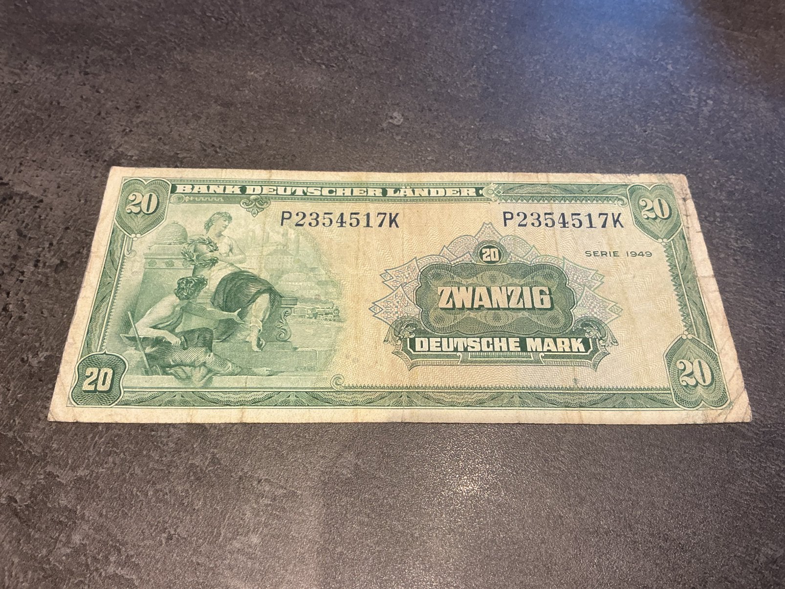 Duitsland 20 Mark 1949, Ophalen of Verzenden