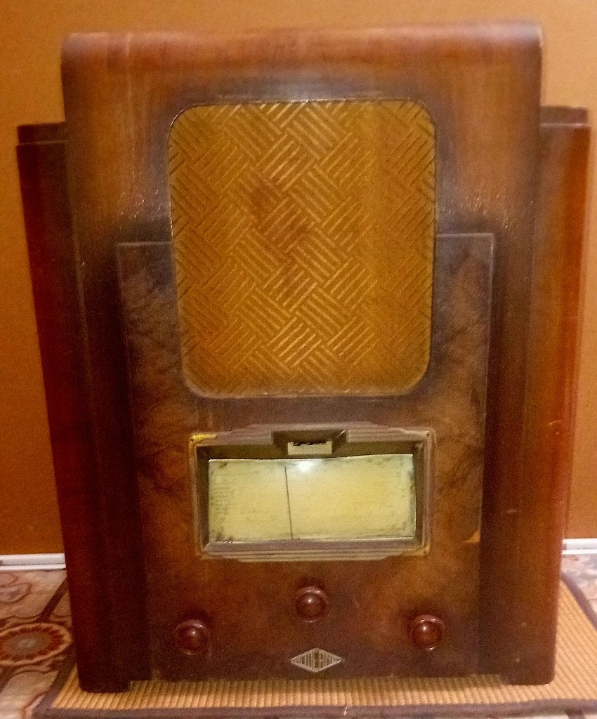 Antieke radio, Antiek en Kunst, Ophalen of Verzenden