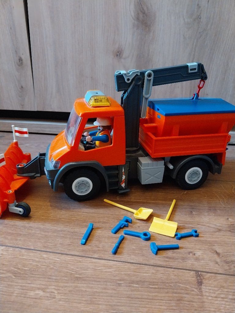 Playmobil 4046 Chasse-neige, Comme neuf, Véhicule, Kit complet, Enlèvement