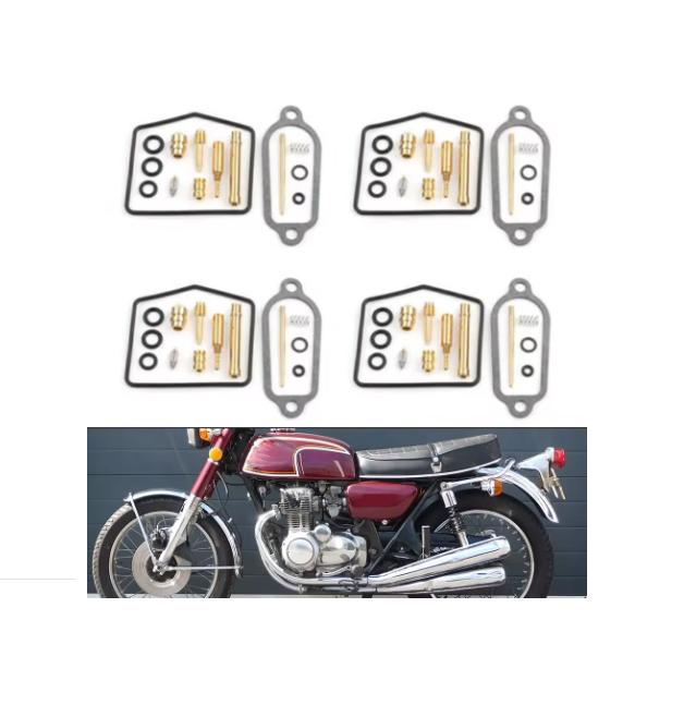 4x Pakkingset Honda CB350F Deluxe Revisieset, Envoi, Neuf