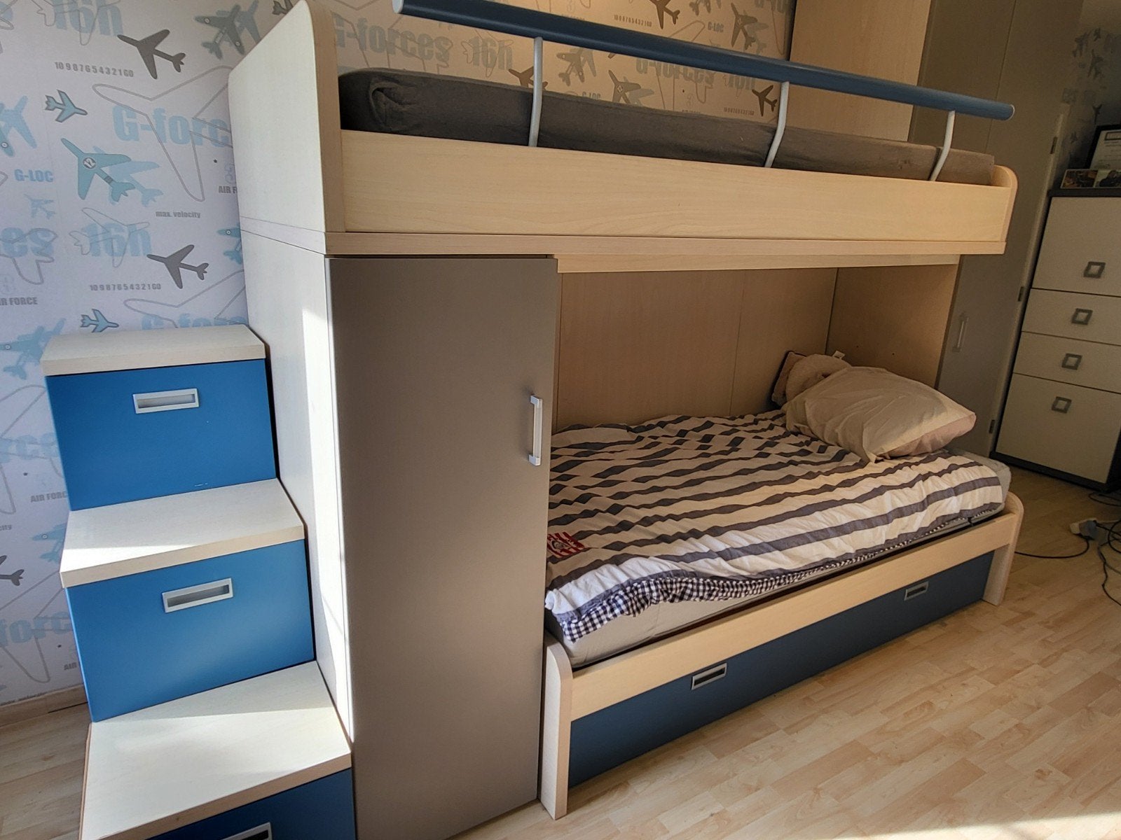 hoogteslaper, Huis en Inrichting, Slaapkamer | Complete slaapkamers, Ophalen, Gebruikt