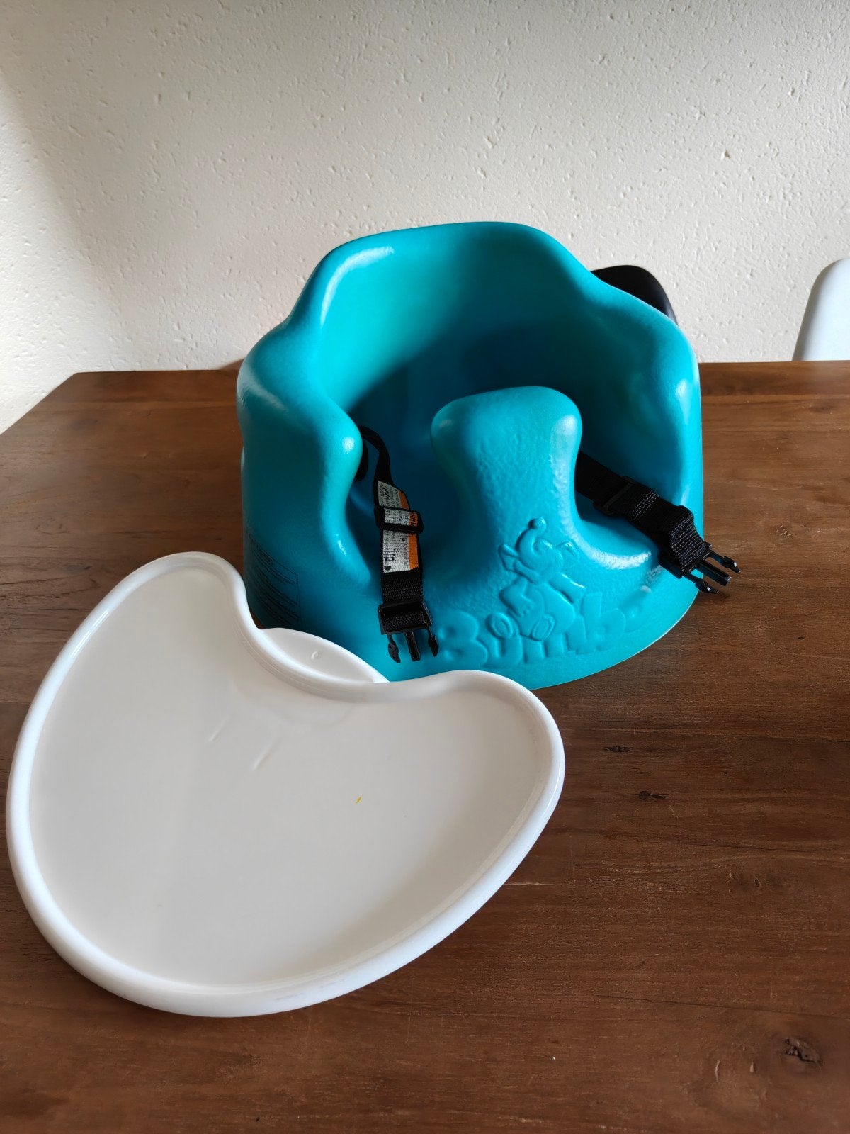 Bumbo met tafeltje, Ophalen