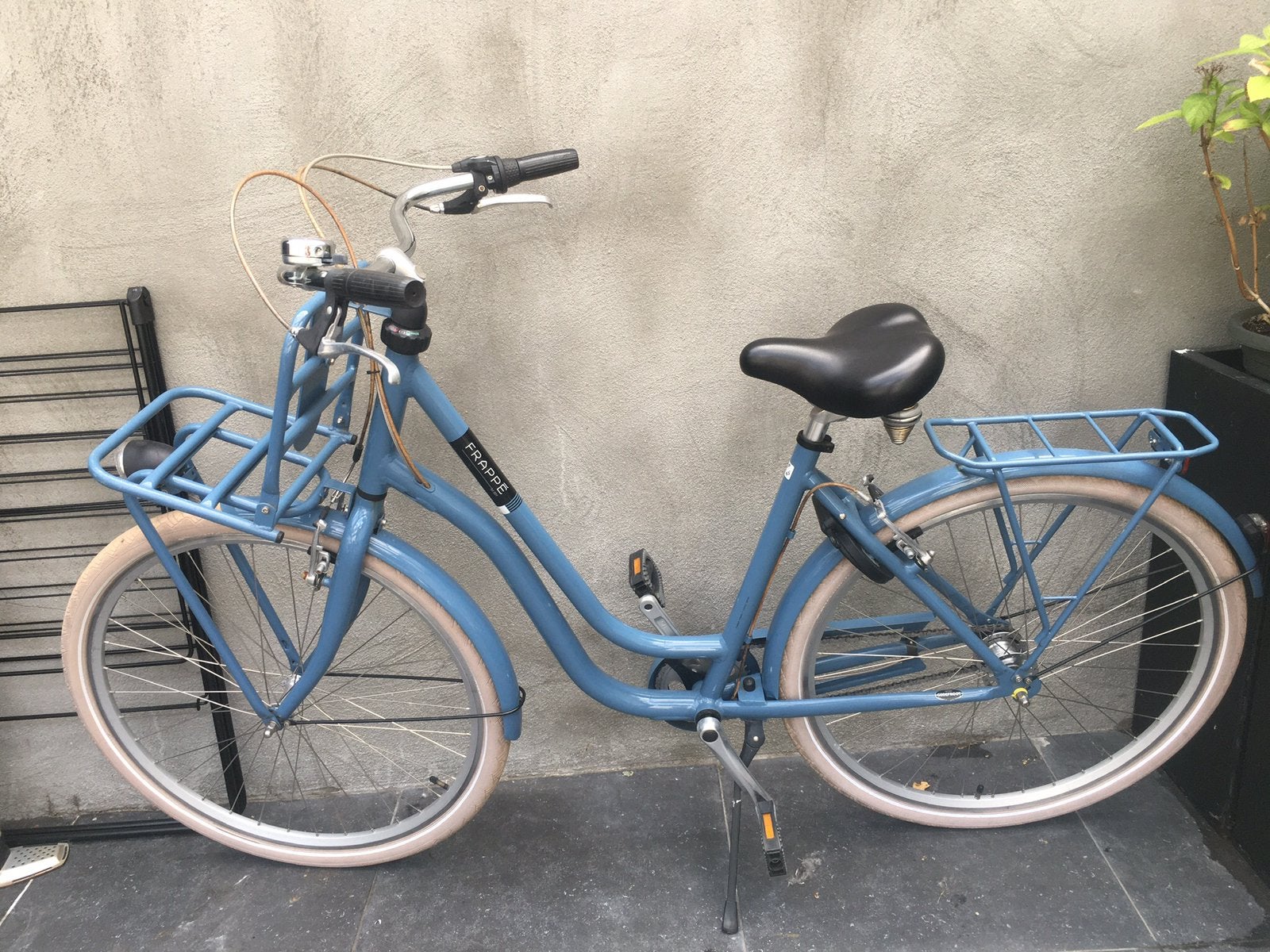 Frappe damesfiets, Fietsen en Brommers, Ophalen, Gebruikt, Velgrem, Versnellingen