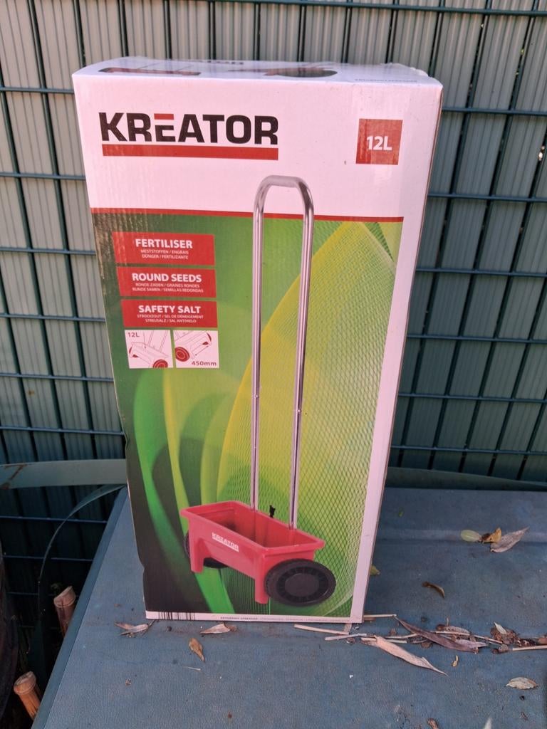 Epandeur gazon Kreator, Enlèvement