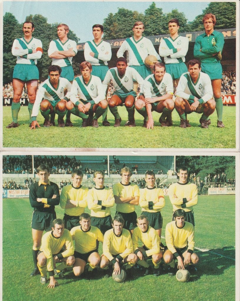 cartes photo de l'équipe de football, Collections, Enlèvement ou Envoi, Comme neuf, Autres sujets/thèmes, Gravure