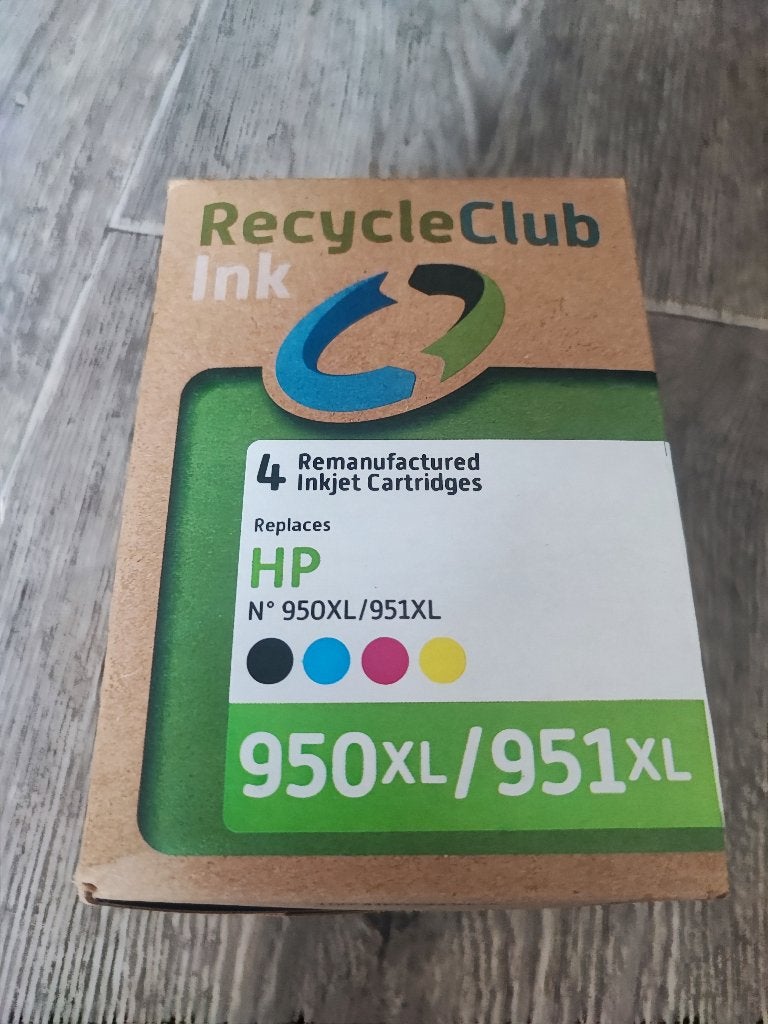 Cartouche d'encre RecycleClub pour HP 950xl951xl, Enlèvement, Neuf, Cartridge, Recycle club