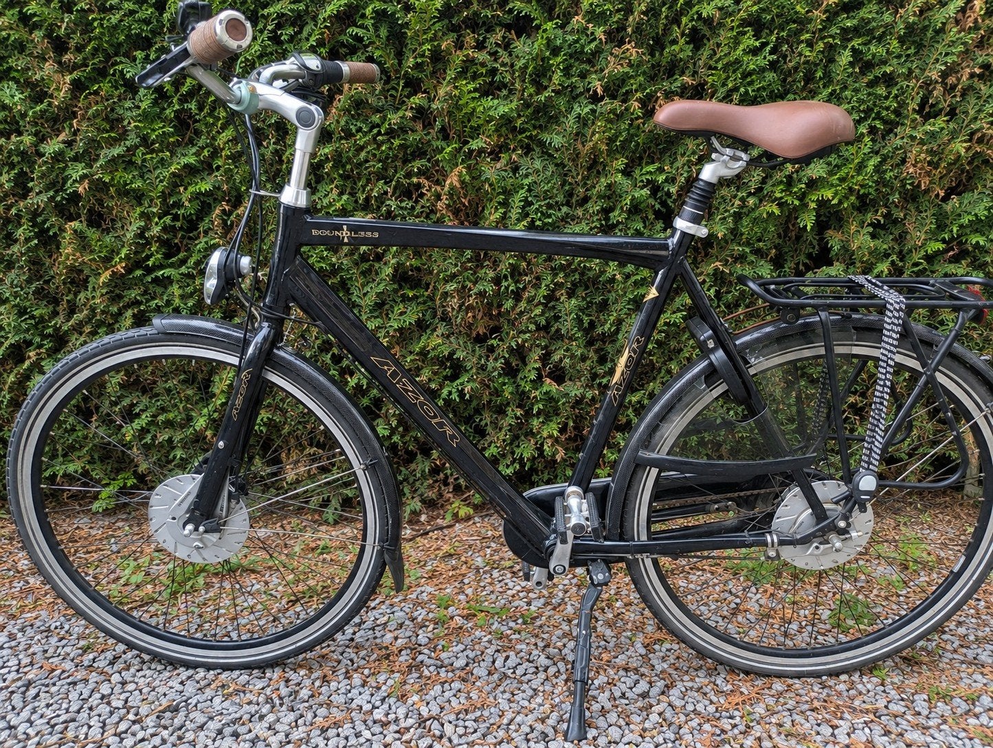 Vélo hollandais AZOR Nexus - Shimano 8 vitesses, Fietsen en Brommers, Gebruikt, Versnellingen, 57 tot 61 cm, Schijfrem